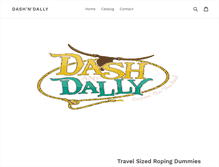 Tablet Screenshot of dashndally.com